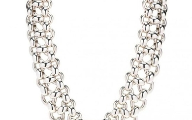 Sterling Silver Collar Necklace, Hermès