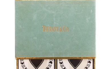 TIFFANY & CO. PLAYING CARD SET W/BOX