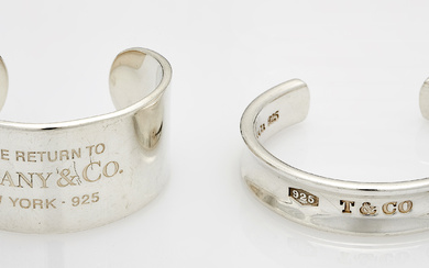 TIFFANY & Co Deux bracelets rigides