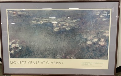 The MET 1989 Monets Years At Giverny Advert 56in