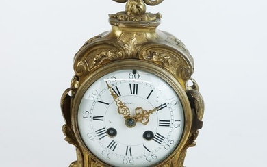 Tiffany Bronze Mantel Clock