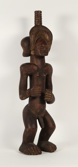 [Tribal art. Africa]. Chibinda Ilunga, Chokwe, Angola. Carved...
