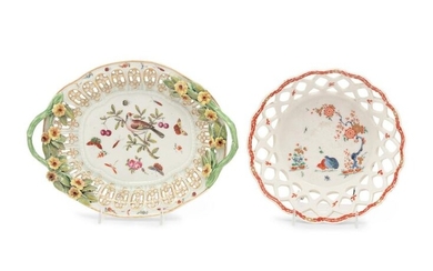 Two English Porcelain Dishes