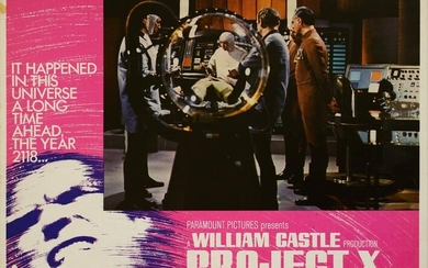 WILLIAM CASTLE Project X. It happened in this universe