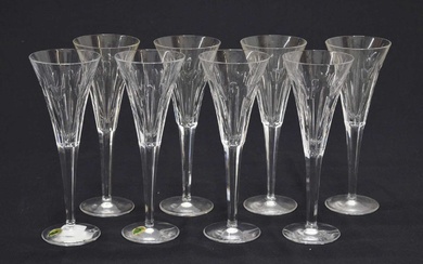 Waterford - Four boxed pairs of Millennium Collection 'Love Toasting' flutes