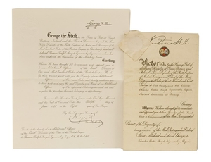 1- Queen Victoria: Grant of the Dignity of a Companion of the most distinguished Order of Saint Michael and Saint George to Charles Walter Sneyd Kynnersley