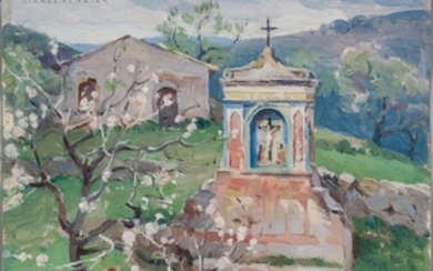 Mabel May Woodward (American, 1877-1945) Shrine, Sicily
