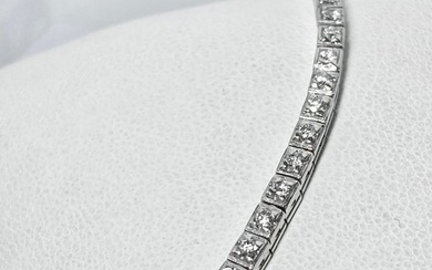 1.70 ct Pala Diamond - Tennis bracelet White gold Diamond