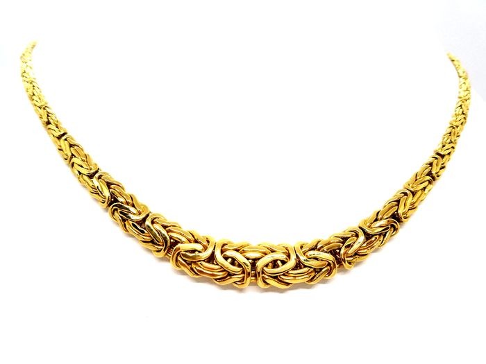 18 kts. Yellow gold - Necklace