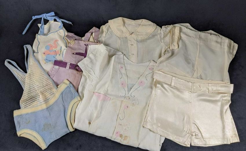1940s Vintage Handmade Baby Toddler Clothing
