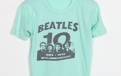 1970s Beatles 10th Anniversary Shirt