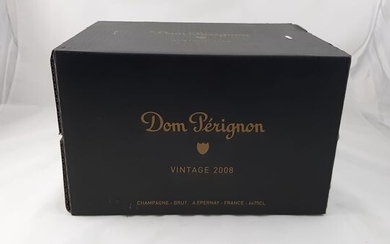 2008 Dom Pérignon - Champagne Brut - 6 Bottles (0.75L)