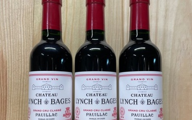 2019 Château Lynch-Bages - Pauillac 5ème Grand Cru Classé - 3 Half Bottles (0.375L)