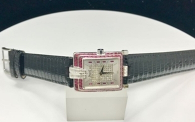 Piaget - 18K white gold with Ruby Bezel- G0A21534 Jewellery Ladies Collection - Women - 2011-present