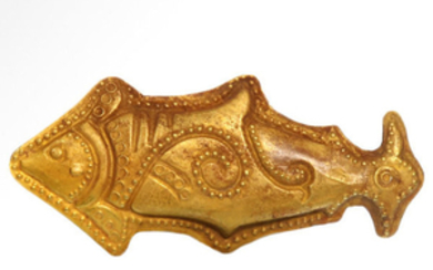 Scythian Gold Large Scythian Fish Plaque