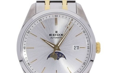 Edox - Les Vauberts Date Mondphase Automatik - 80505 357JM AID - Men - 2011-present