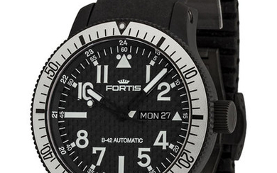 Fortis - B-42 Black Titanium- 647.28.61 K - Men - 2011-present