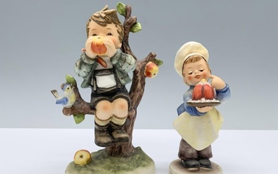 2pc Goebel Hummel Figurines, Baker and An Apple a Day