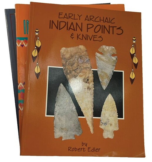 3 Hothem Books includes Early Archaic Indian Points and