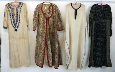 4 Vintage Indian Cotton Dresses