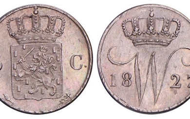 5 cent Willem I 1827 U. FDC -.