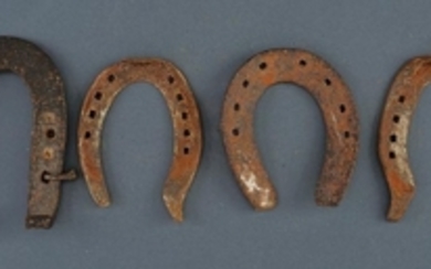 A LOT OF FOUR HORSESHOES