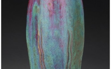 79189: Tall Pierre-Adrien Dalpayrat Oxblood Glazed Vase