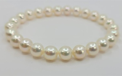 7x8mm Akoya pearls - Bracelet