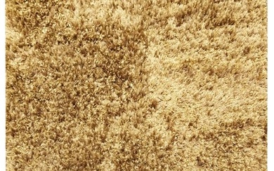 8 x 10 GOLDEN BROWN SHAGGY RUG NEW Contemporary Carpet