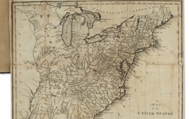 GAZETTEER – SCOTT, Joseph (fl.1795). The United States Gazetteer: Containing an Authentic description of the Several States. Philadelphia: F. and R. Bailey, 1795.