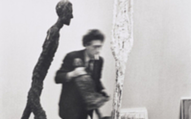HENRI CARTIER-BRESSON (1908-2004), Alberto Giacometti à la galerie Maeght, Paris, 1961
