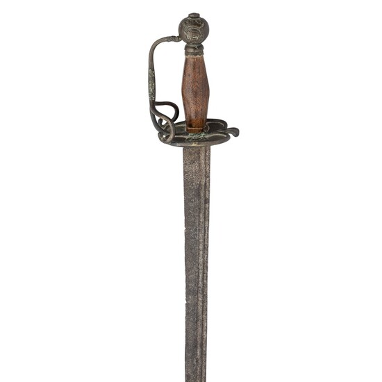 Ⓐ A TROOPER'S SWORD OF THE EARL OF OXFORD'S REGIMENT OF HORSE, LAST QUARTER OF THE 17TH CENTURY