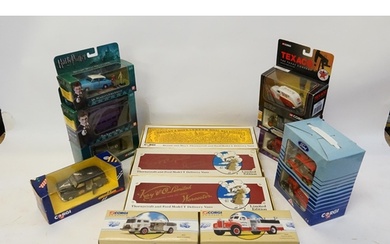 A Collection of 13 x Boxed Corgi models to include 3 x Limit...