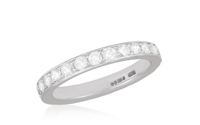 A DIAMOND ETERNITY RING, BY BOODLES Composed of a continuou...