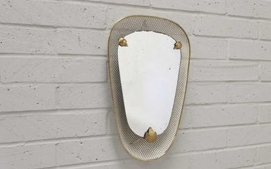 A French modernist wall mirror
