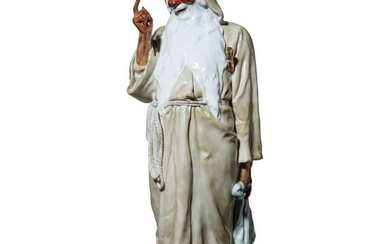 A porcelain figure of Saint Nicholas, designed by Martin Wiegand (1867 – 1961), 1906 (model)