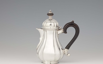 A small Bremen silver coffee pot