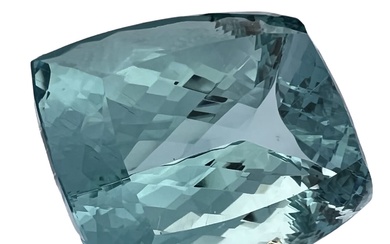 A very large and impressive Natural, probably BLUE TOPAZ...
