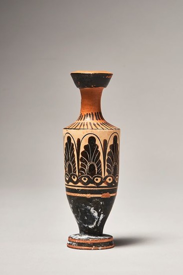 Ancient Greek Ceramic LEKYTHOS - 13.8×4.7×4.7 cm - (1)