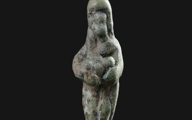 Ancient Roman Bronze Votive statue of Priapus