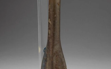 Ancient Roman Glass Balsamaire - (13×2.5×0 cm)