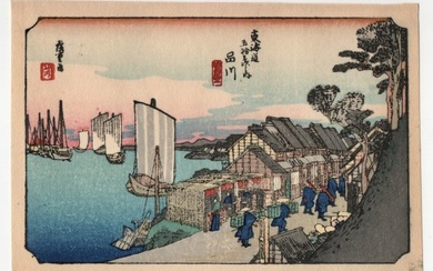 Ando Hiroshige : Shinagawa