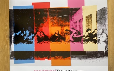 Andy Warhol (after) - (1928-1987), Detail of The Last Supper, 1986, copyright The Andy Warhol Foundation for the Visual