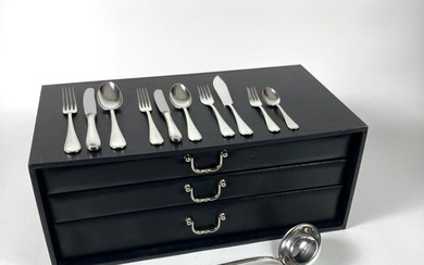 Auerhahn - Cutlery set for 12 (128) - Silver-plated