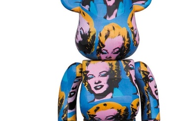 BE@RBRICK - Bearbrick Andy Warhol Marilyn Monroe 400% + 100%