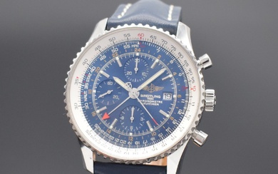 BREITLING chronograph Navitimer World reference A24322, self winding,...