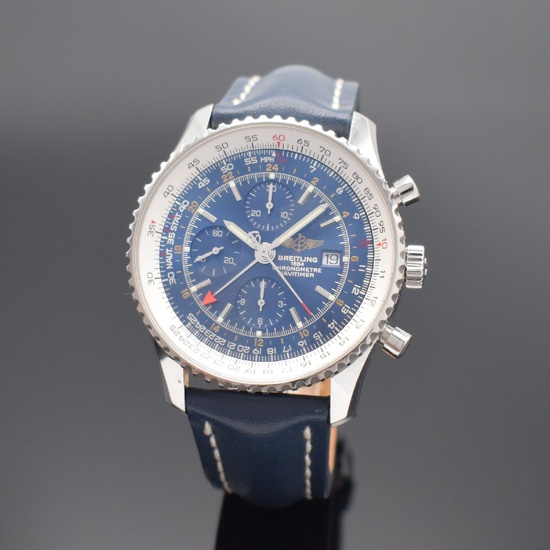 BREITLING chronograph Navitimer World reference A24322, self winding,...