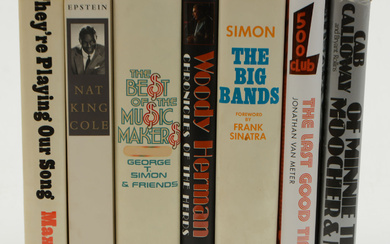 Books on Music, Big Band, Nat King Cole, 7 volumes.