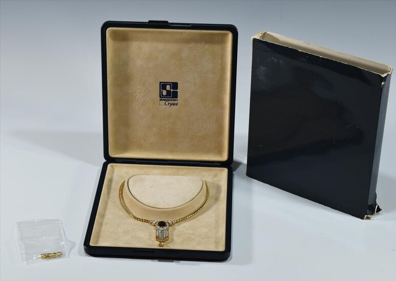 Boxed Swarovski Crystal Necklace