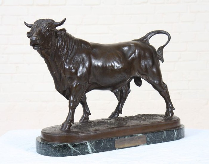 Bronze "taureau" d'Isidore BONHEUR (1827 1901) Br…